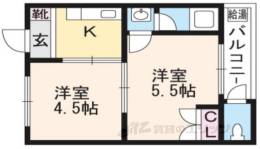 増田第三ハイツ間取り図面