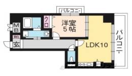エンゼルプラザＷＥＳＴ１間取り図面