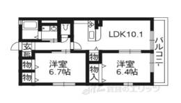 みどりコーポＡ間取り図面