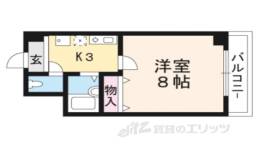 グッドライフ南草津１間取り図面