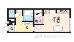 レオパレスポケット２間取り図面