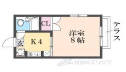 サイプリスコーポ東矢倉Ｂ棟間取り図面