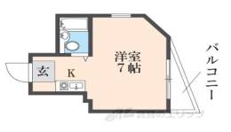 シップス甲斐田１間取り図面