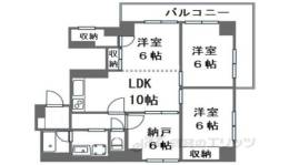  U RESIDENCE京都三条間取り図面