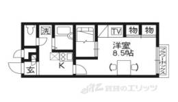 レオパレスヴィラージュロータス間取り図面