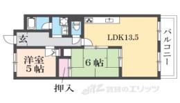 コスモ二条間取り図面