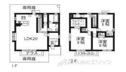 貸家間取り図面