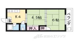 松扇荘２間取り図面