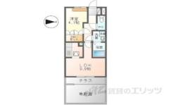 ウイング祝園間取り図面