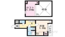 ロフティ智恵光院南間取り図面
