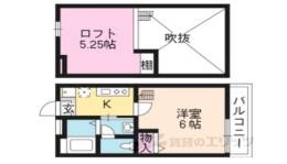 ロフティ智恵光院南間取り図面