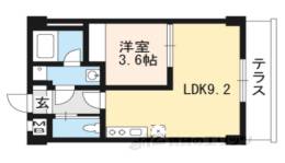 BEL PALAZZO山科安朱間取り図面