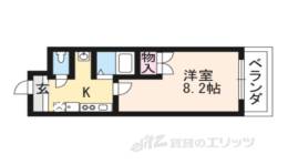 エスポワール二条城間取り図面