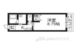 クーネルハイツ桂間取り図面