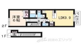 エバーグリーンＢ間取り図面