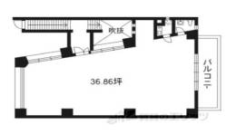 ガトージュ北山（テナント）間取り図面