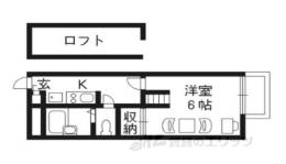 レオパレスプランタン五番館間取り図面