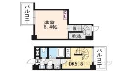 ディアコート瀬田駅前間取り図面