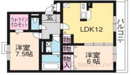 レークタウンＢ棟間取り図面
