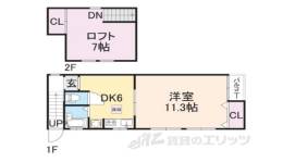 貸家間取り図面