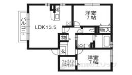 エストコリーヌ　２番館間取り図面