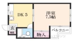 第二ヌヴェールハイツ間取り図面