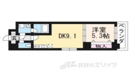 エターナルコート三条間取り図面