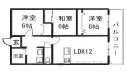 星田ロイヤルハイツ間取り図面