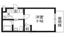 フラッティ堀川高辻間取り図面
