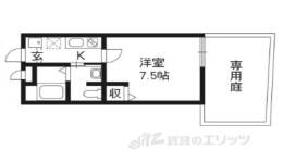 フラッティ堀川高辻間取り図面