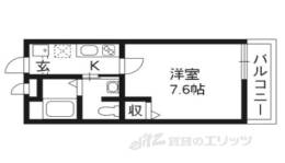 フラッティ堀川高辻間取り図面