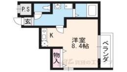 ガーネット一条庵間取り図面