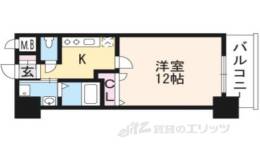エスリード西小路御池間取り図面