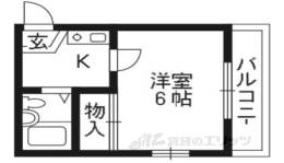 エスパレス大津間取り図面