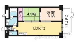 吉祥院ｶﾞｰﾃﾞﾝﾊｲﾂC棟間取り図面