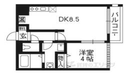 Ｈｏｎｅｓｔ　Ｃｏｕｒｔ南草津間取り図面
