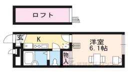 レオパレスビューテラスフジミ間取り図面