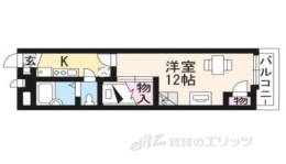 レオパレス花園間取り図面