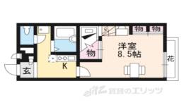 レオパレス瀬田橋本間取り図面