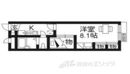 レオパレスＰｅａｃｅｆｕｌ間取り図面