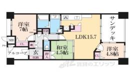 アメニティ南草津Ⅷ間取り図面