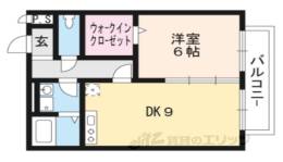 セジュールコウハナＢ棟間取り図面