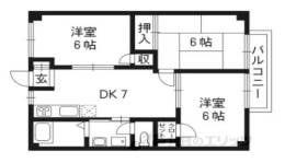 ハイツサンシャイン間取り図面
