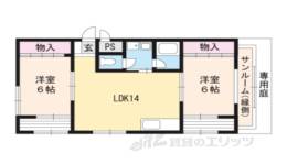アイソレットハイツ間取り図面