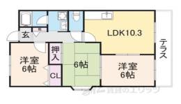 ラフィネ星田間取り図面