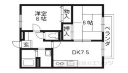 マイン　Ａ間取り図面
