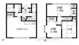 貸家間取り図面