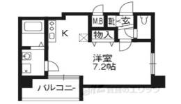 アクアプレイス京都二条城間取り図面