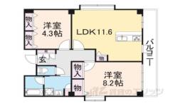 フォレストコート間取り図面