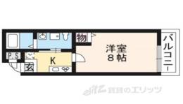 フラッティ千本上立売間取り図面